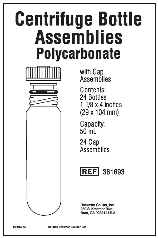 361693-50 mL, Polycarbonate Bottle with Cap Assembly, 29 x 104mm - 24Pk_1