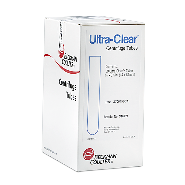 344059-13.2 mL, Open-Top Thinwall Ultra-Clear Tube, 14 x 89mm - 50Pk_1